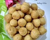Foto langkah ke 5 dari resep Soes Kering Keju (no mixer, no spuit).