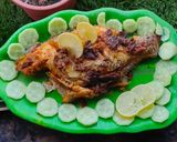 A picture of step 3 of Tandoori grilled fish.