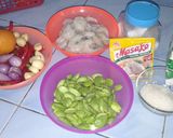 Foto langkah ke 1 dari resep Sambel Udang Pete Pedes Manis.