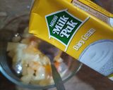 A picture of step 3 of Cocktail nuts creamy salad.