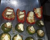 Foto del paso 5 de la receta: Zapallitos rellenos de pollo y verduras