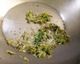 A picture of step 3 of Cauliflower fry.