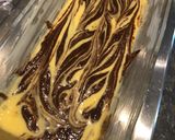 Une image de l'étape 4 de Marbré au chocolat.