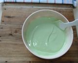 Foto langkah ke 4 dari resep Bolu Pandan Magicom Tanpa Mixer Ala Anak Kosan.