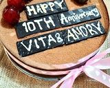 Foto langkah ke 12 dari resep Chocolate Truffle Cake.