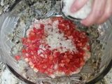 Ensalada de atún con mayonesa y crema