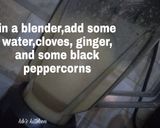 A picture of step 1 of Bissap juice.