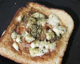 A picture of step 6 of Cheese Egg Toast.