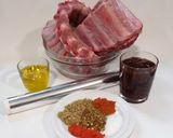 Foto del paso 1 de la receta Costillas de cerdo al horno con salsa barbacoa