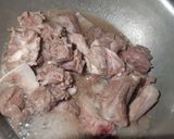 A picture of step 1 of Mutton karhai (bakra eid special).