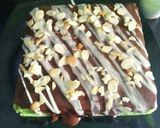 Foto langkah ke 8 dari resep Brownies Pandan Kukus Ny. Liem.
