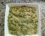 A picture of step 4 of Spinach salad.