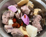 黑木耳山藥蓮藕排骨湯（大同電鍋料理）的食譜步驟3照片