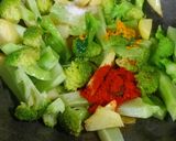 A picture of step 3 of Broccoli sabji 🥦.