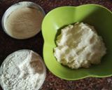 A picture of step 1 of Rava-Moong Tacos with Stuffed Chicken.
