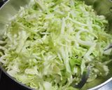 A picture of step 6 of Lemon Fry Cabbage.
