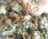 Foto del paso 6 de la receta: Pollo con setas y espinacas