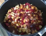 Une image de l'étape 6 de Compote aux 4 fruits (poires, pêches, prunes, pommes).
