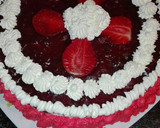 Foto del paso 4 de la receta: Tarta de mousse de queso con nata con toque de vainilla