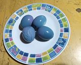 Foto del paso 4 de la receta: Huevos morados cocidos rellenos