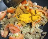 A picture of step 2 of Masoor Dal Tadka (Tempered Red Lentil Curry).