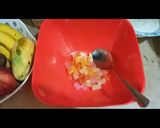 A picture of step 1 of Healthy & tasty fruit chaat in yogurt...#eidkaypakwan.