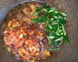 Foto langkah ke 4 dari resep Oseng Cabe Ijo Terong Kacang Panjang Tempe.
