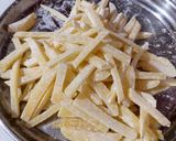 Foto langkah ke 3 dari resep French fries/ kentang goreng (frozen food).