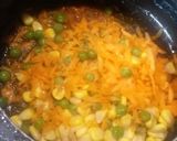 A picture of step 2 of Vegetable Oats Daliya.