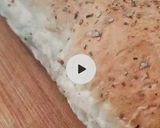 A picture of step 7 of Chicken fajita sub.