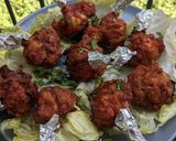 A picture of step 1 of Chicken lollipop Schezwan Gravy.