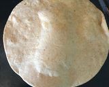 A picture of step 1 of Gyro feta omelette tortilla.