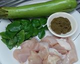 รูปขั้นตอนการทำที่ 1 ของ แกงเขียวหวานไก่ใส่มะเขือยาว
