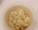 A picture of step 1 of Lehsunia.