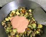 রেড মাশরুম-পনির কারি(red mushroom-paneer curry recipe in bengali) রেসিপি ধাপ - 7 ছবি
