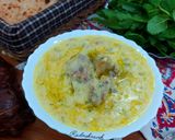 عکس مرحله 10 از دستور بربسیل کردی (آبگوشت ماست)
