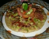 A picture of step 6 of Roti uttapam.