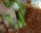 A picture of step 2 of Chilli Chicken.