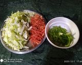 A picture of step 1 of Mix veg Chole.