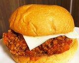 A picture of step 6 of Easy Sloppy Joe Burgers.
