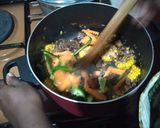 A picture of step 8 of Sweet corn meat.