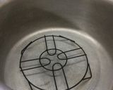 A picture of step 1 of Marble cake in stove.