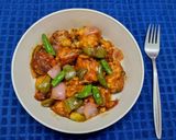 A picture of step 6 of Capsicum Chilli Chitol Muitha.