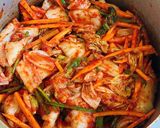 Hình bước làm 3 của món Kimchi cải thảo siêu tốc