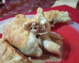 Φωτογραφία βήματος 4 της συνταγής Dumplings [Mandu-pi: 만 두피] με τόνο και τυρί γκούντα.🥟🥟🥟