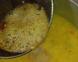 A picture of step 3 of Yellow Moong dal.