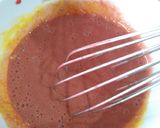 Une image de l'étape 2 de Gâteau mangue framboise.