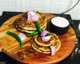 A picture of step 7 of Cucumber Masala Pancake or Tawasyachi Ghari.