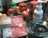 Foto del paso 1 de la receta: Albóndigas pavo/pollo diet (avena)