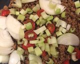 A picture of step 2 of Veggie Pisto.